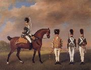 George Stubbs Soldiers of the 10th Light Dragoons oil painting reproduction